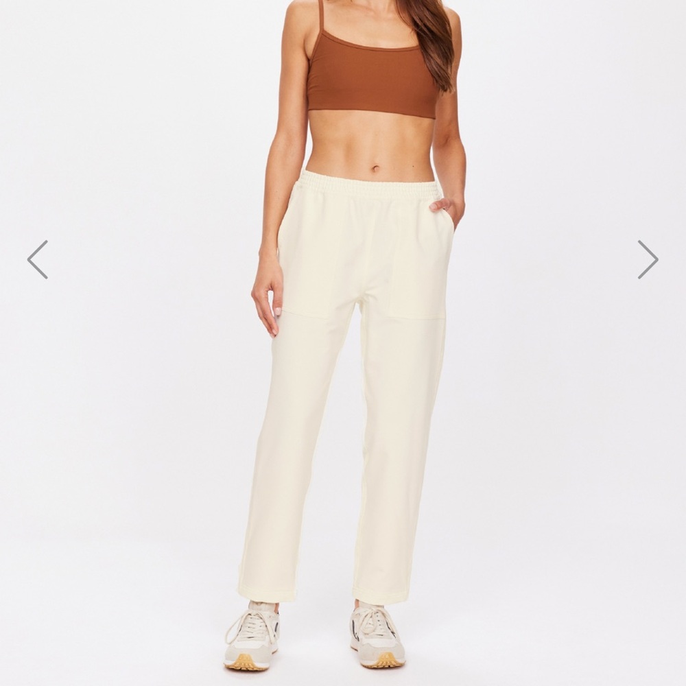 White Mansi  Paxton Pants